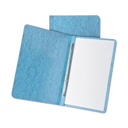 Tops Business Forms Oxford, Pressboard Report Cover, 2 Prong Fastener, Letter, 3in Capacity, Light Blue 12901
